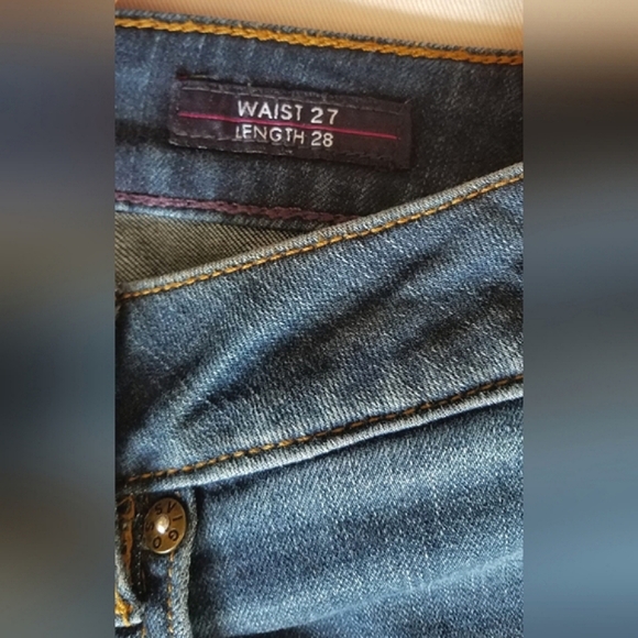 Vigoss Jagger Skinny-Destructed Raw Hem Ankle Jeans - Picture 4 of 12